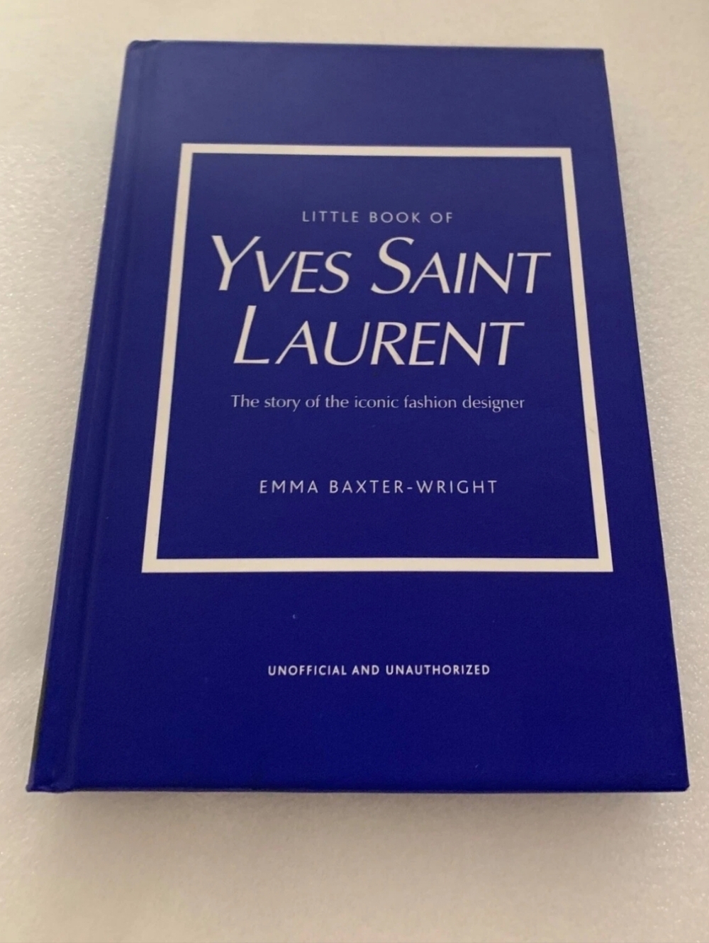 NEW Yves Saint Laurent Fashion Book
